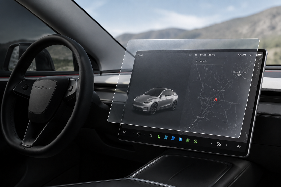Tesla Model Y Juniper Matte Screen Protector: The Upgrade Your Touchscreen Deserves WIGOO