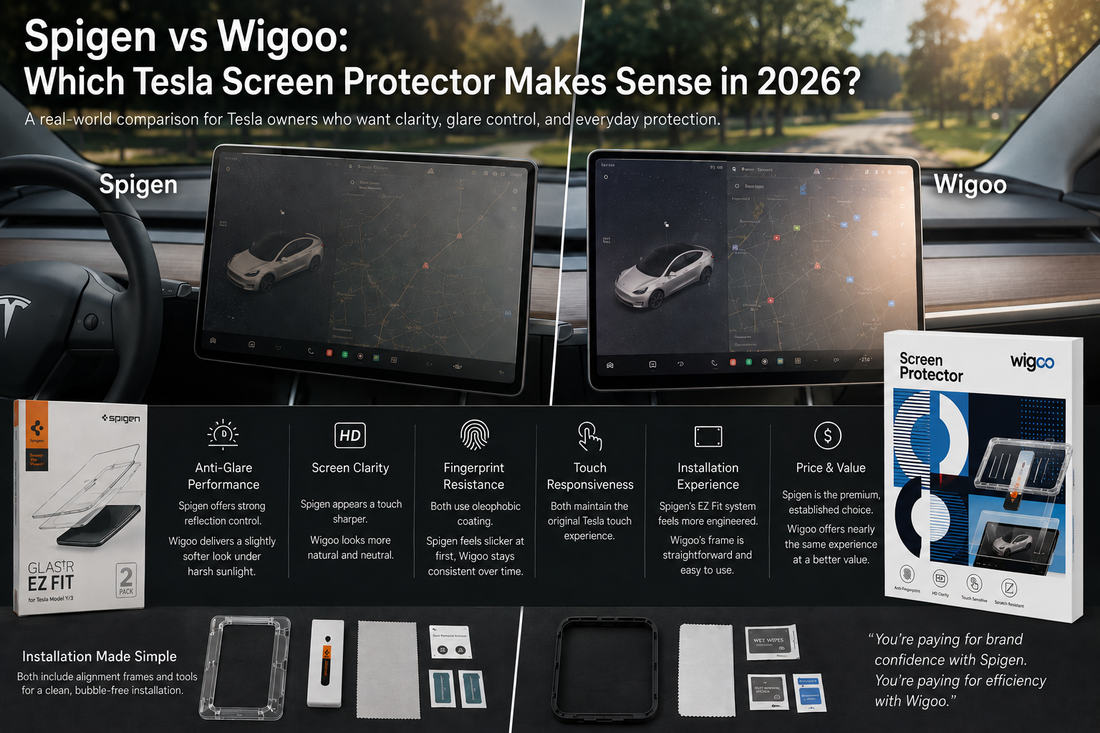 Wigoo vs Spigen Tesla Screen Protector: A Real-World Comparison WIGOO