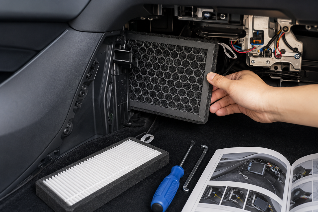 How to Replace the Tesla Model 3/Y Cabin Air Filter: The DIY Fix for Weak Airflow, Musty Smells, and HVAC Performance WIGOO