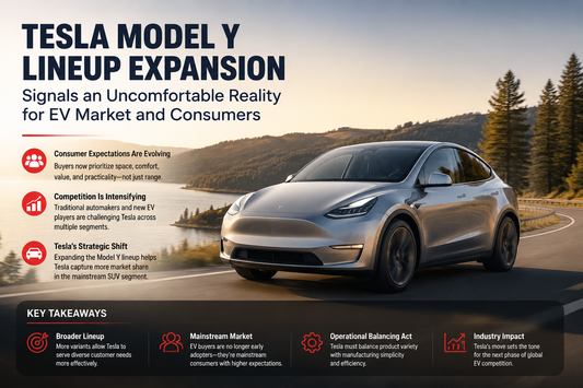 Tesla Model Y Lineup Expansion Reveals a Changing EV Market Reality WIGOO