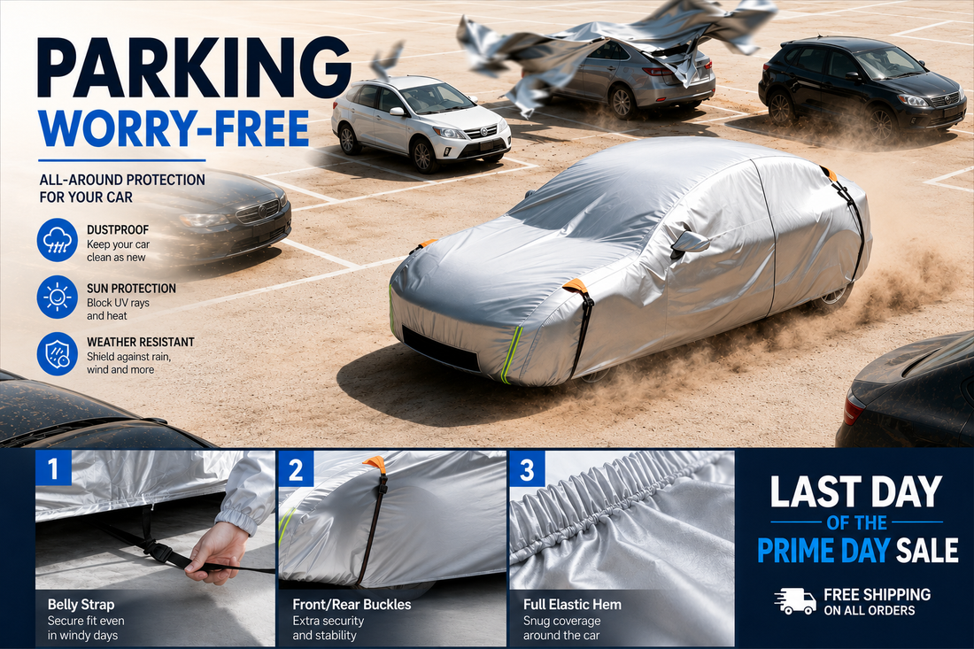Stop Letting the Elements Ruin Your Car's Finish — Meet the Wigoo Car Cover WIGOO