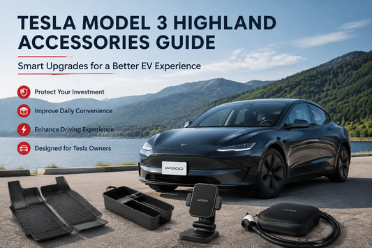 Tesla Model 3 Highland Accessories Guide: How to Choose the Right Upgrades for a Better Ownership Experience WIGOO