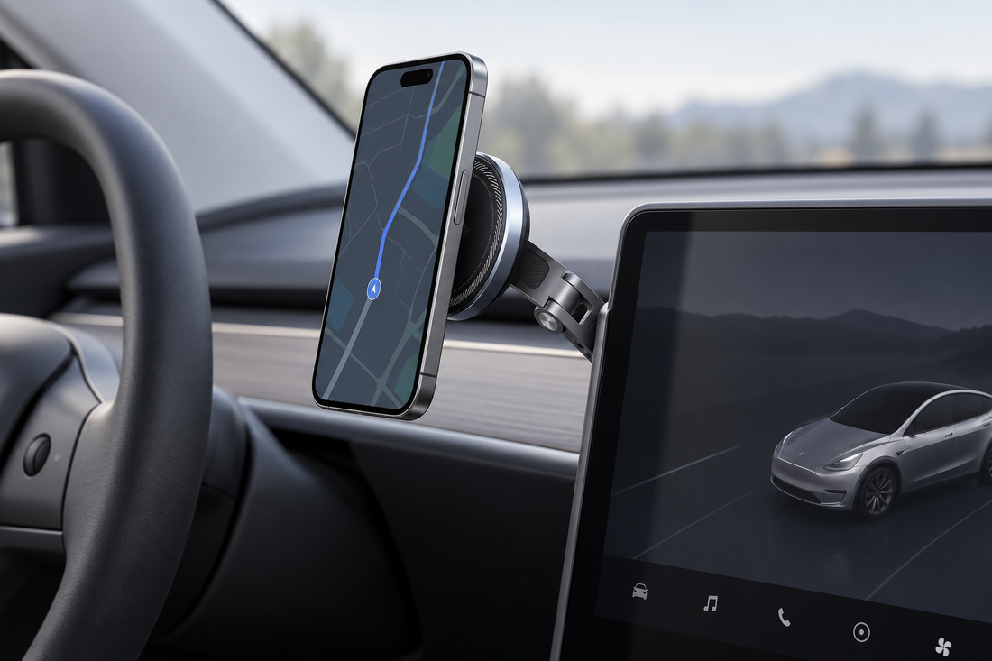 Where Should You Mount a Phone in the Tesla Model Y L?