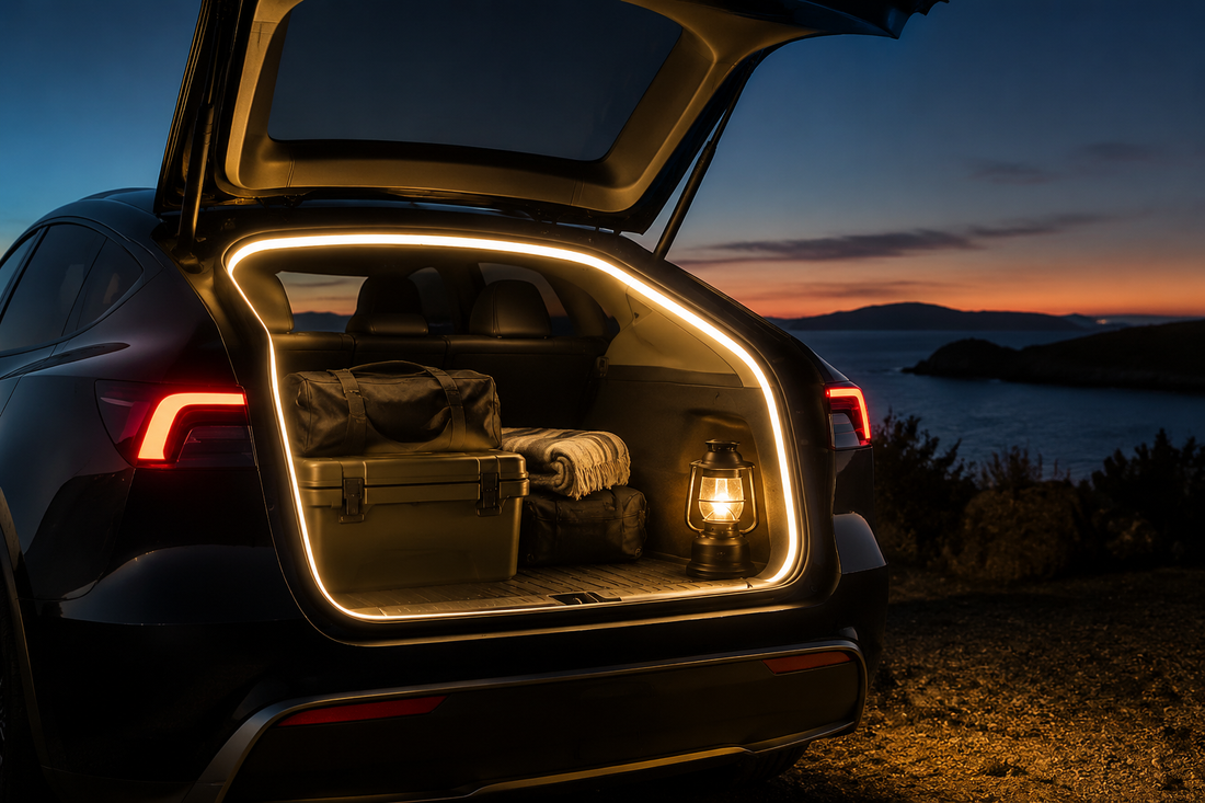 Tesla Model Y Trunk Light Upgrade: Why Owners Love the Wigoo COB Light Strip WIGOO