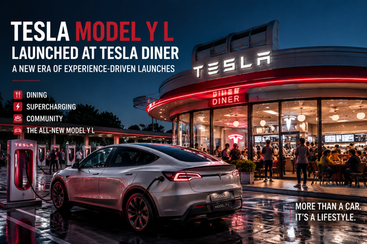 Why Tesla Chose a Diner Instead of a Traditional Auto Show WIGOO