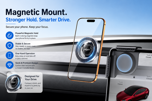 Your phone. Right where you need it. WIGOO