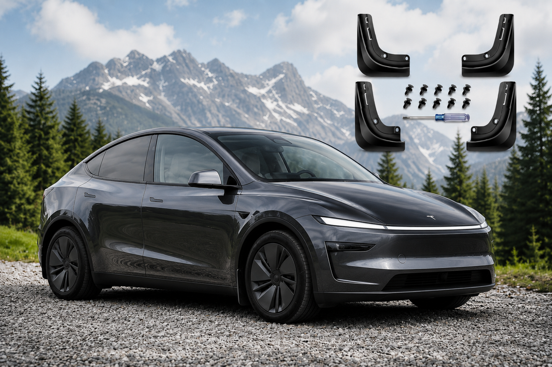 2026 Tesla Model Y Juniper Mud Flaps: The Best No-Drill Upgrade for Paint Protection WIGOO