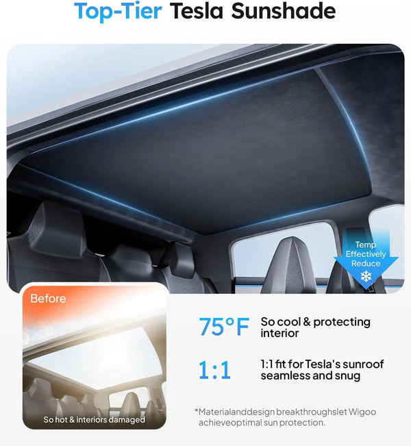 Wigoo Sunshade Roof For Cybertruck WIGOO