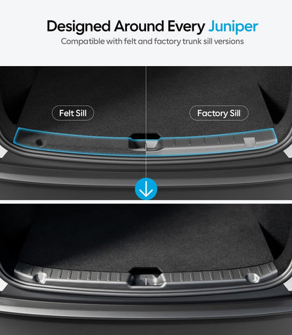 Wigoo Rear Bumper Guard for 2025-2026 Tesla Model Y Juniper Accessories WIGOO