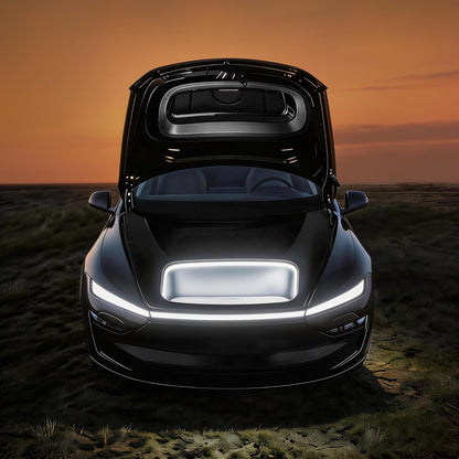 Wigoo Tesla Model Y Accessories Trunk COB Light Strip[Tool-Free & Damageless Installation, Seamless and Uniform Glow], Waterproof & Dimmable, Fit for 2020-2026 Tesla Model Y/juniper, Cool White Light. WIGOO