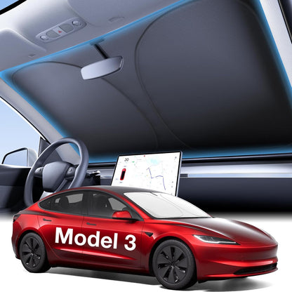 Wigoo Upgraded Windshield Sunshade For Model 3 WIGOO