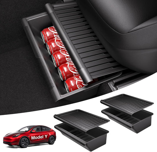 Wigoo Under Seat Storage Box For Model Y 2019~2025 WIGOO
