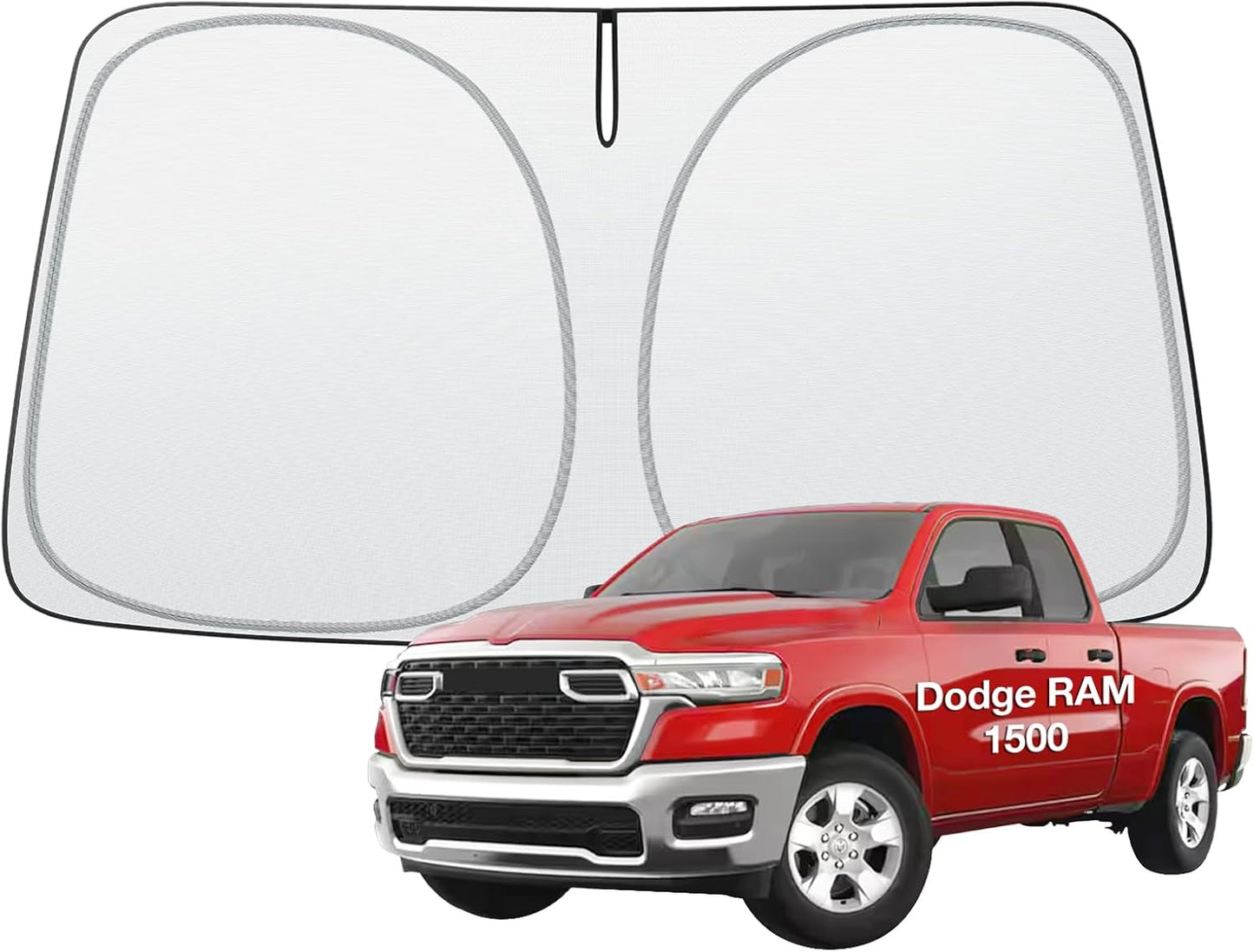 Wigoo Windshield Sunshade For Dodge RAM 1500 2019-2025 WIGOO