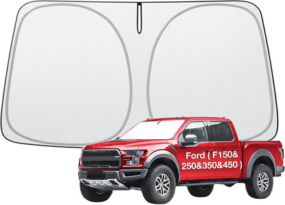 Wigoo Windshield Sunshade For Ford F150/250/350/450 WIGOO