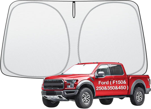 Wigoo Windshield Sunshade For Ford F150/250/350/450 WIGOO